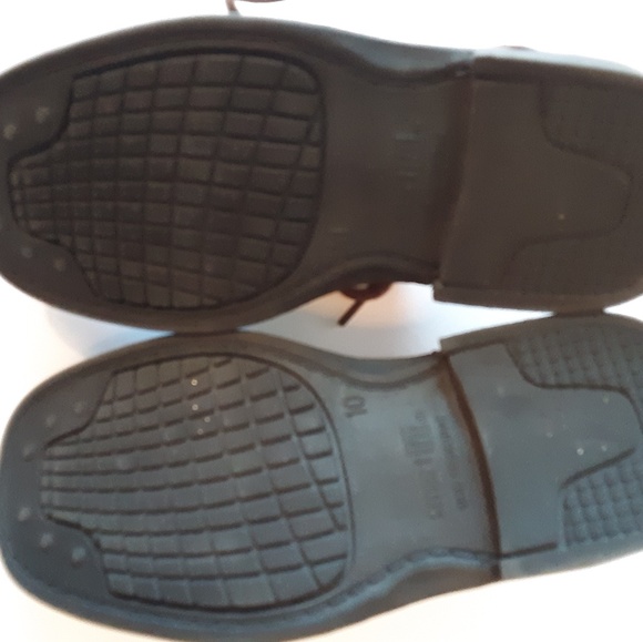 Smartfit brown boys tie oxfords with croco… - Picture 4 of 5